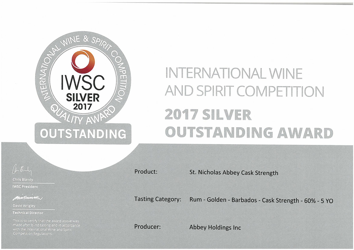 International Wine & Spirit Competition 2017 International Wine & Spirit Competition 2017